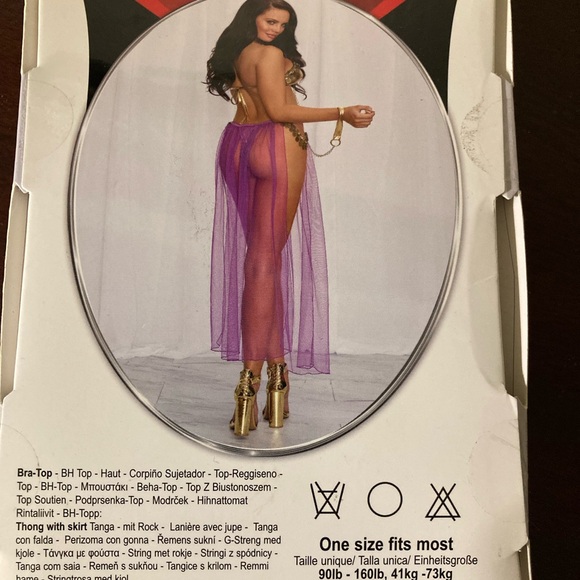 Dreamgirl Harem Slave Costume OS Fits Most - Picture 4 of 5